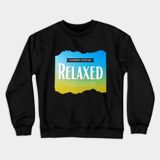 Status: Ralxed Crewneck Sweatshirt